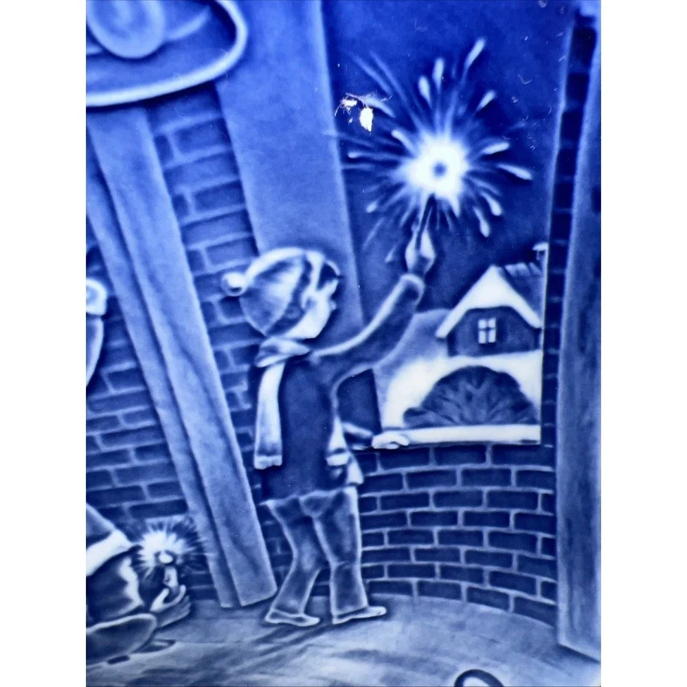 Bing and Grondahl Christmas Plate‎ 2000 Mint
